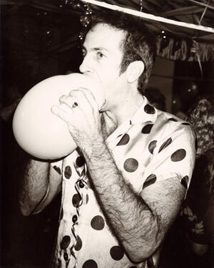 Black and white photograph on paper