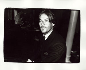 Black and white photograph on paper