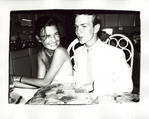 Black and white photograph on paper