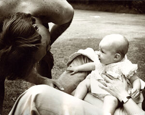 Black and white photograph on paper