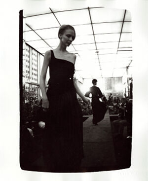 Black and white photograph on paper