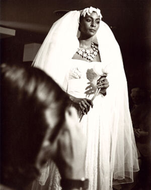 Black and white photograph on paper