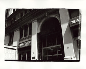 Black and white photograph on paper