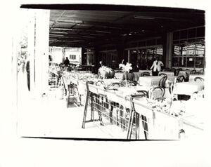 Black and white photograph on paper