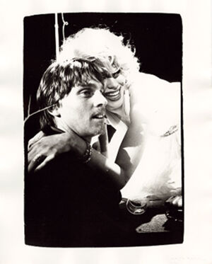 Black and white photograph on paper