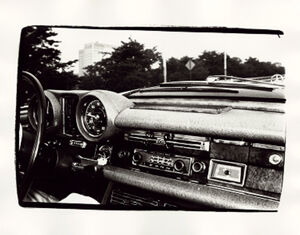 Black and white photograph on paper