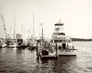 Black and white photograph on paper