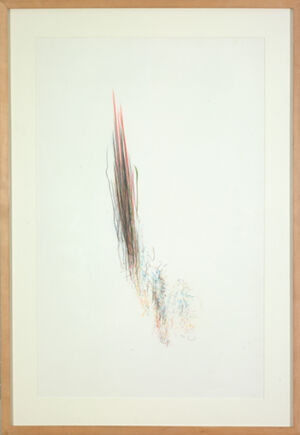 Colored penciled on paper