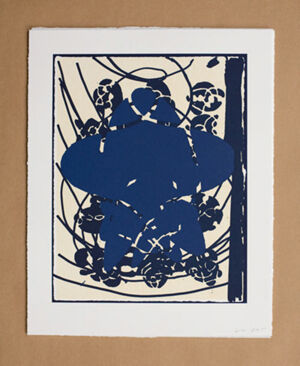 Relief printed in three colors on Somerset paper