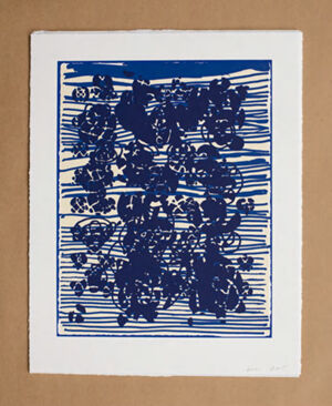 Relief printed in three colors on Somerset paper