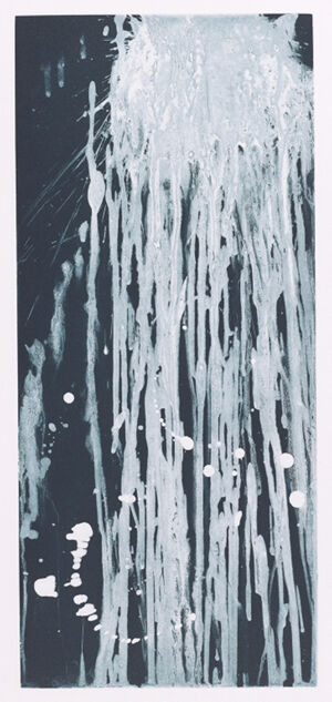 White Ground and Aquatint Etching on paper