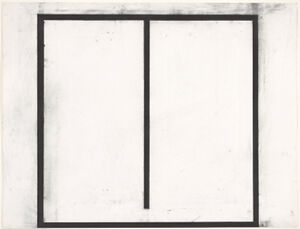 charcoal on paper on canvasboard