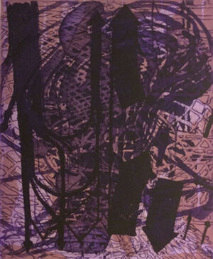 intaglio on paper