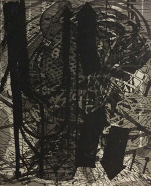 intaglio on paper