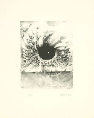 Lithograph on handmade paper