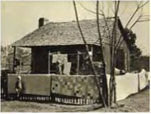 Black and white photograph on paper