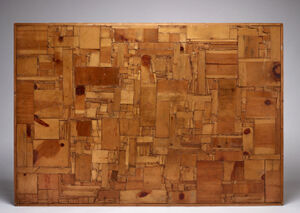 Stained wood