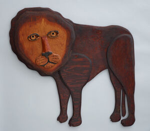 Stained wood