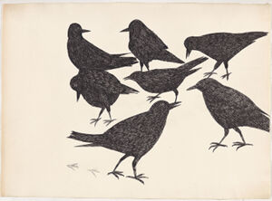 Ink on paper