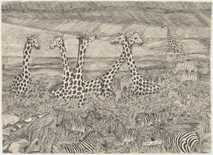 Ink on paper