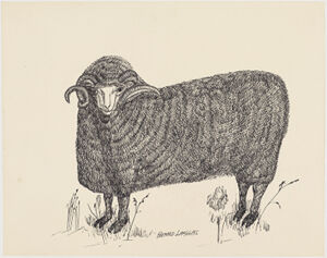 Ink on paper