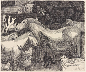 Ink on paper