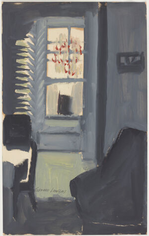 Oil on paper