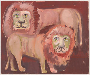 Oil on paper