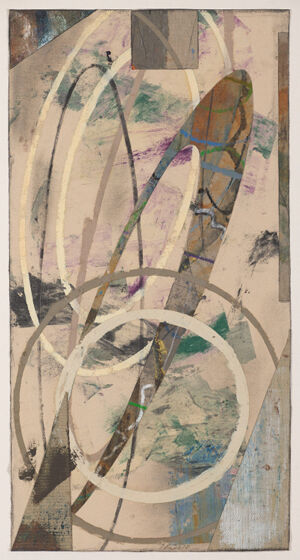 oil pastel, acrylic, pencil, wax medium with pigment, charcoal, collage, on line