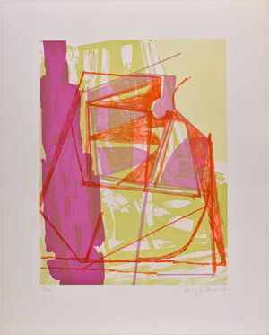 Soft ground etching with sugar lift and soap ground aquatints on paper