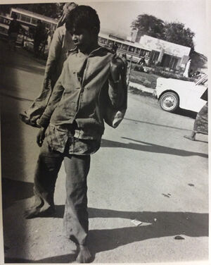 Vintage gelatin silver print on paper