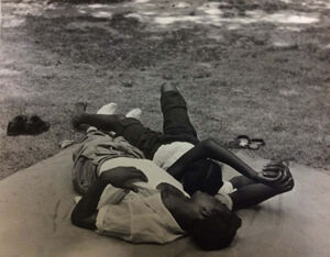 Vintage gelatin silver print on paper