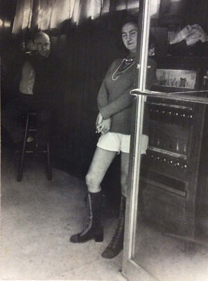 Vintage gelatin silver print on paper