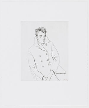 Etchings in black ink on paper