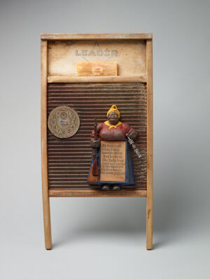 Mixed media assemblage