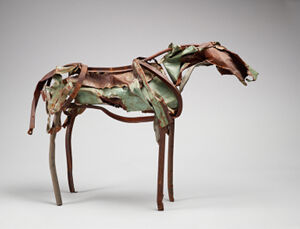 Welded and painted steel