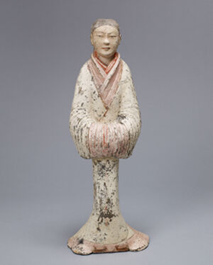 Earthenware with slip and pigments