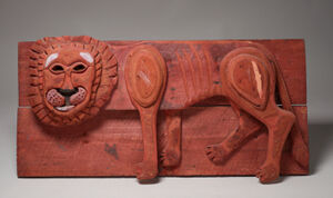 Painted wood