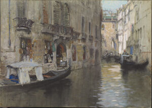 Watercolor, gouache and chalk on paper