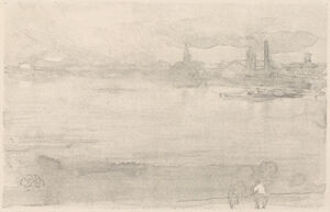 Lithotint, third state (of four) on paper