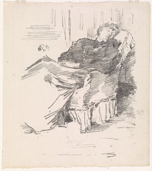 Transfer lithograph on paper