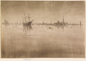 Etching and drypoint in brown ink on ivory laid paper; ninth (final) state