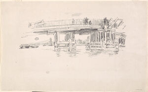 Lithograph, second state (of two) on paper