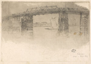 Etching and drypoint in black ink on ivory Japanese paper; first state (of seven)