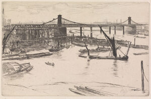 Etching and drypoint in black ink on ivory laid paper; fourth (final) state