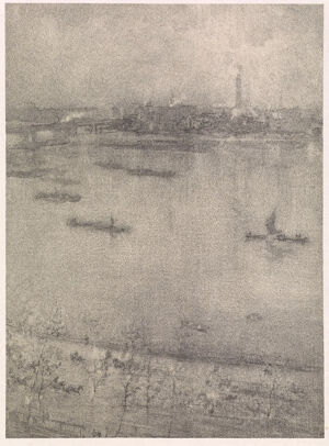 Lithotint third (final) state on paper