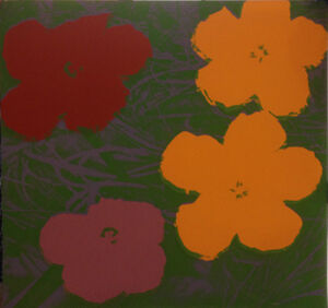 Screenprint on paper. Extra, out of the edition. Designated for research and educational purposes only.