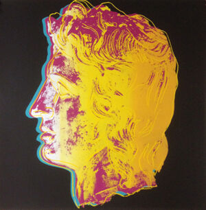 Screenprint on museum board. Extra, out of the edition. Designated for research and educational purposes only.