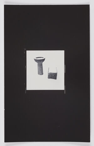 Gelatin silver print on sheet