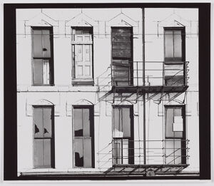 Gelatin silver print on sheet